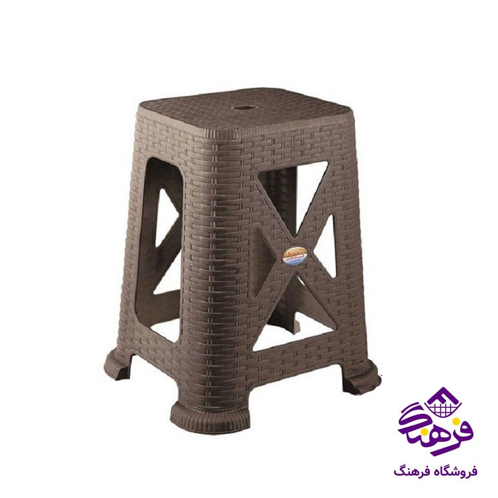 چهارپایه حصیری بلند ناصر