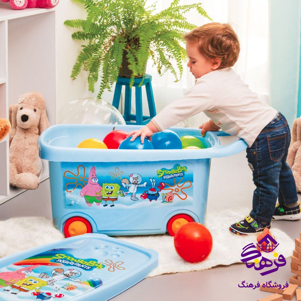 باکس اسباب بازی اتاق کودک مدل ماتیلوس