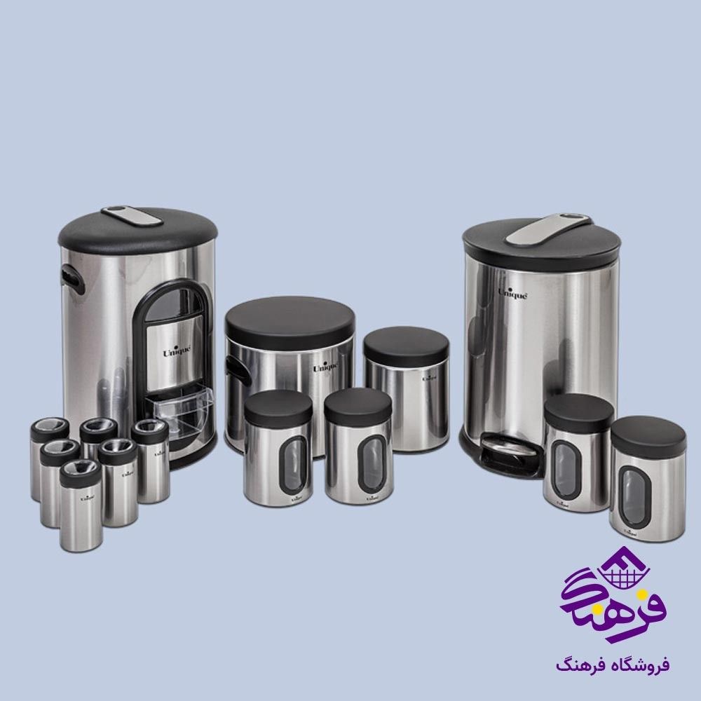 سرویس آشپزخانه استیل یونیک