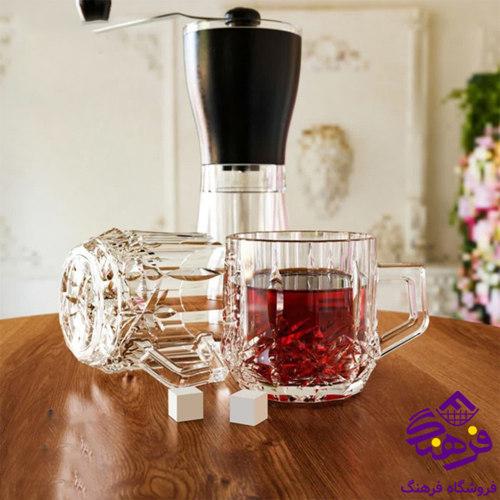 نیم لیوان هایلین دسته دار کادو اصفهان 8دک 232