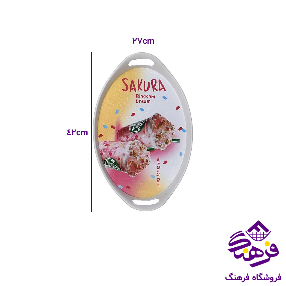 سینی رایکا بیضی کوچک