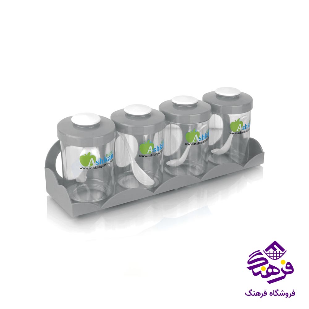 ست ادویه اشکان مدل هما گلدار