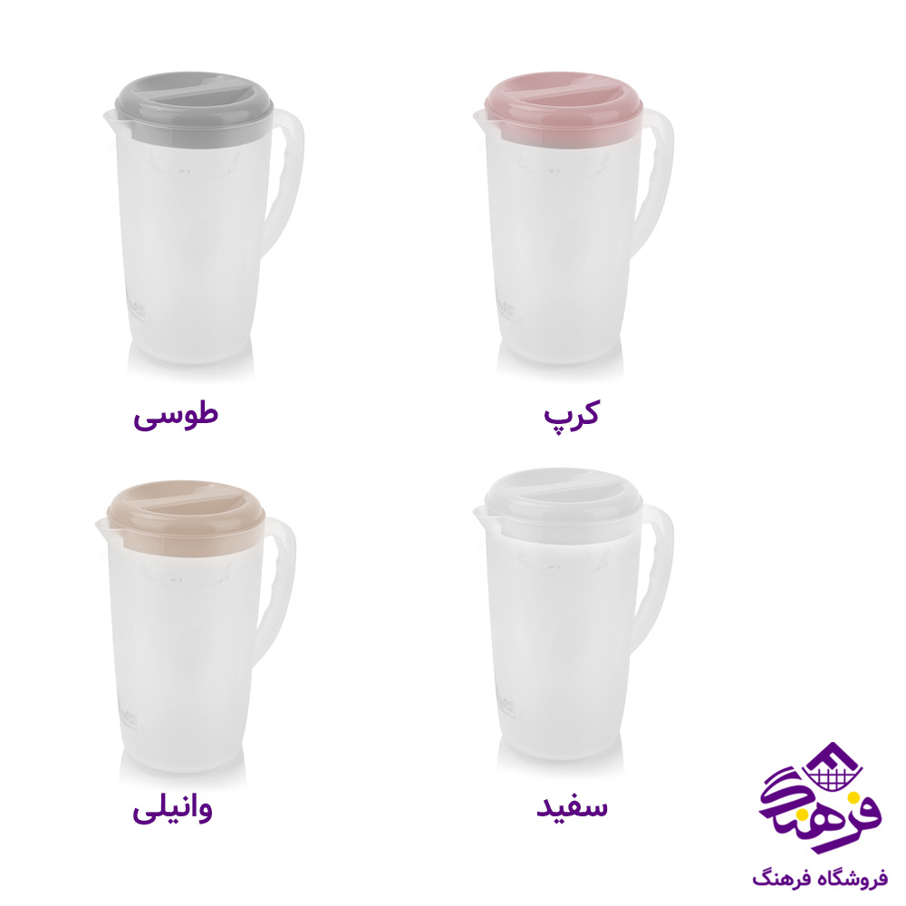 پارچ اشکان گلرو شفاف