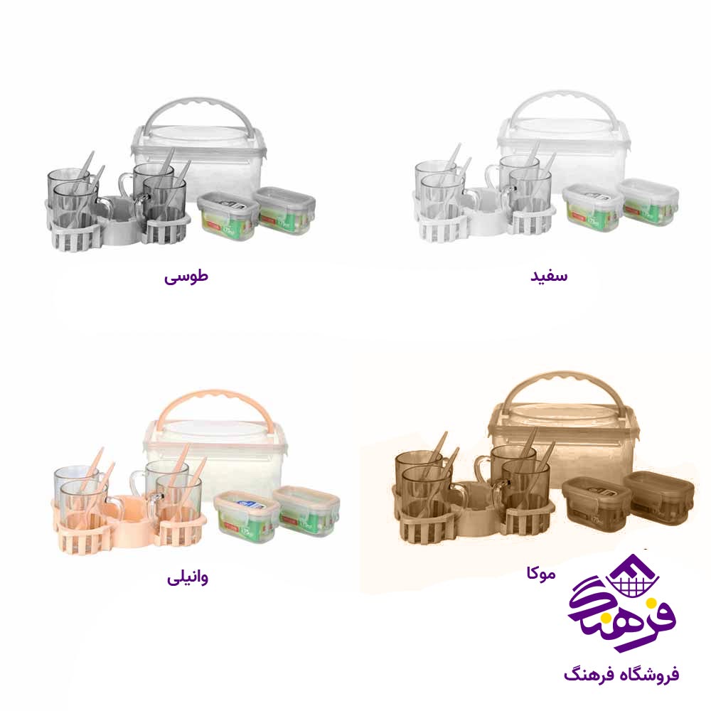 خرید سرویس چایخوری 4 نفره دلنار هومکت کد 3497