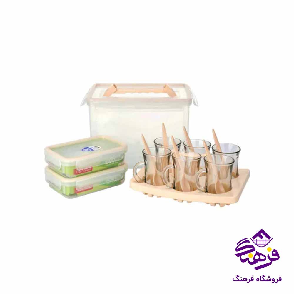 سرویس چای خوری 6 نفره دلنار هومکت 3498