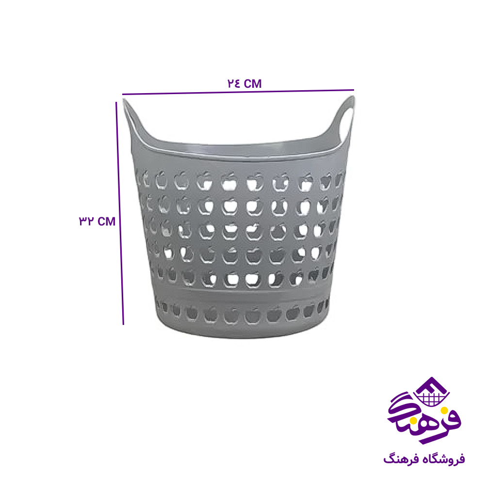 زنبيل اشکان گرد سيب 250