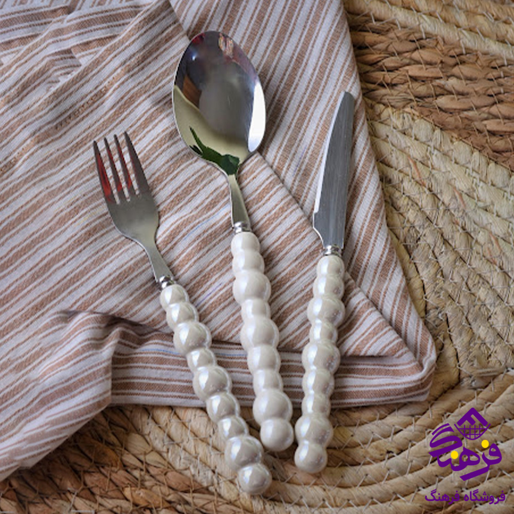 چنگال دسته مروارید 6عددی