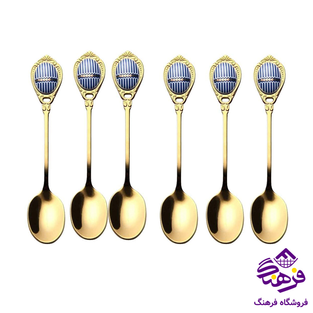 قاشق مربا نگین دار 20