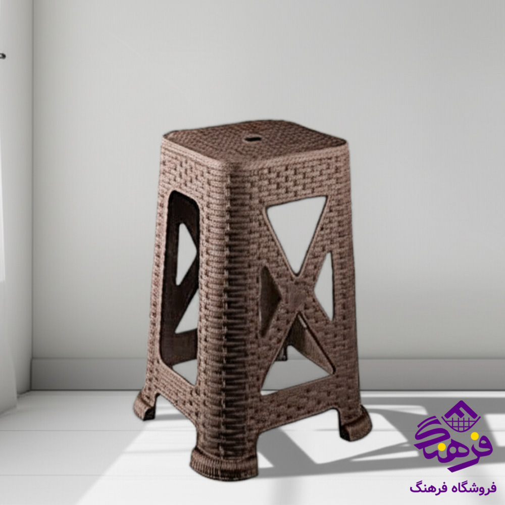 چهارپایه حصیری بلند ناصر 967