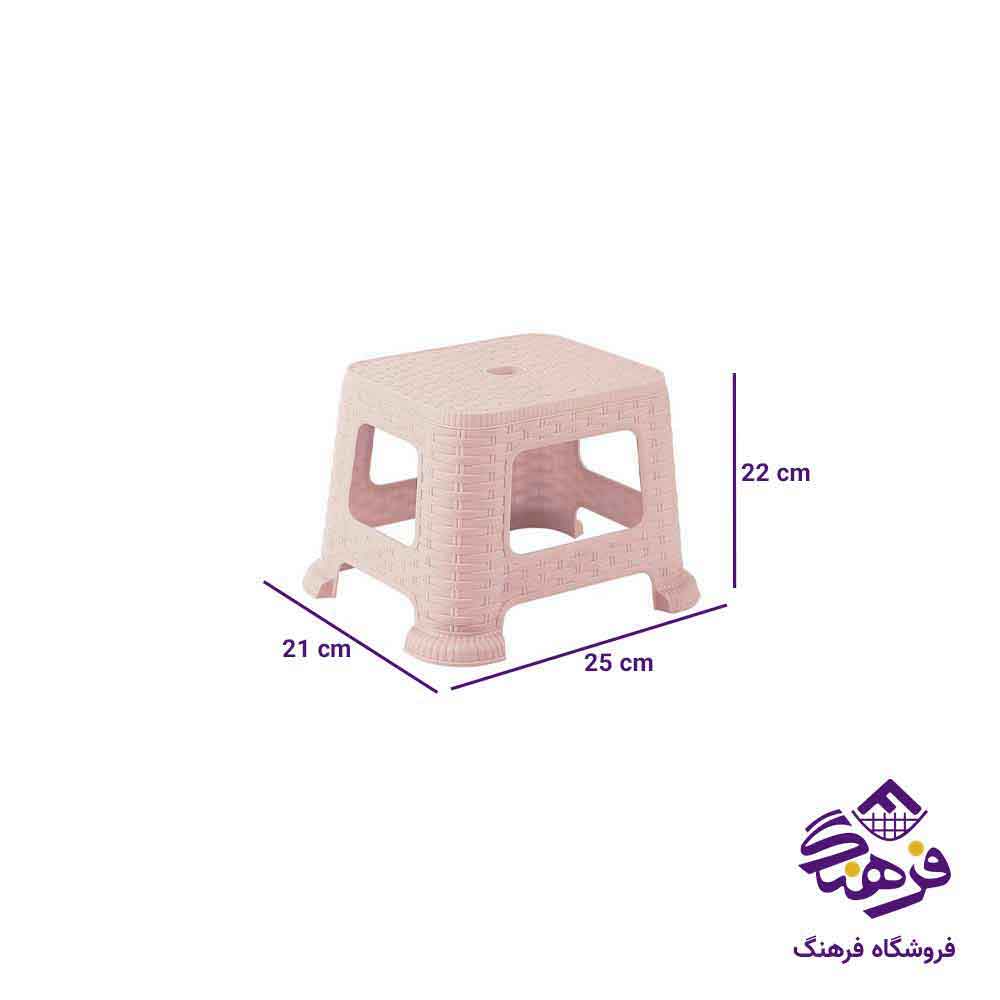 چهارپایه بافت کوتاه برند ناصر 865