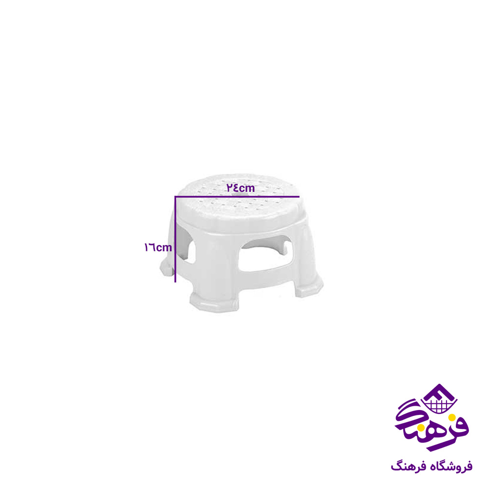 چهارپایه حمام سایز 2 طرح کنگره ناصر