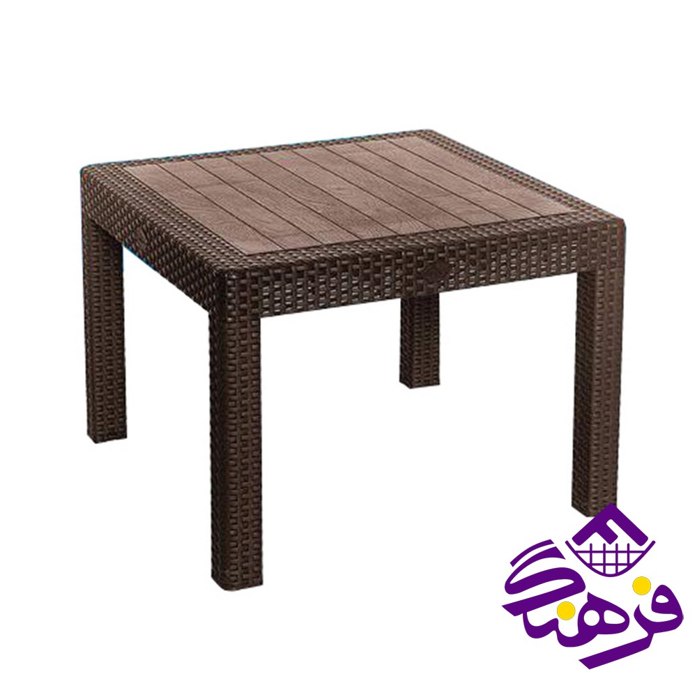 میز ناصر 423 مربع حصیر بافت