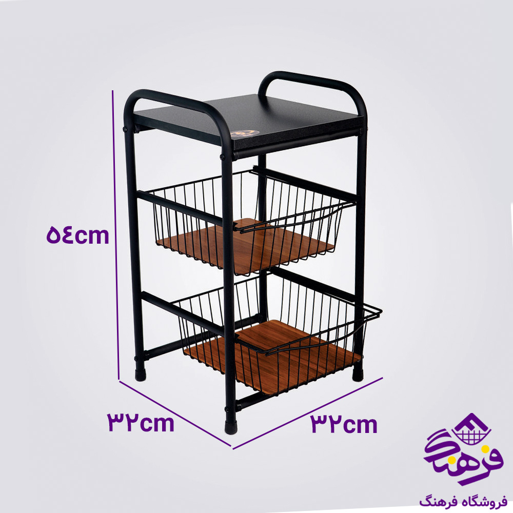 جاپیازی کشویی 2ط مشکی کاوه 517