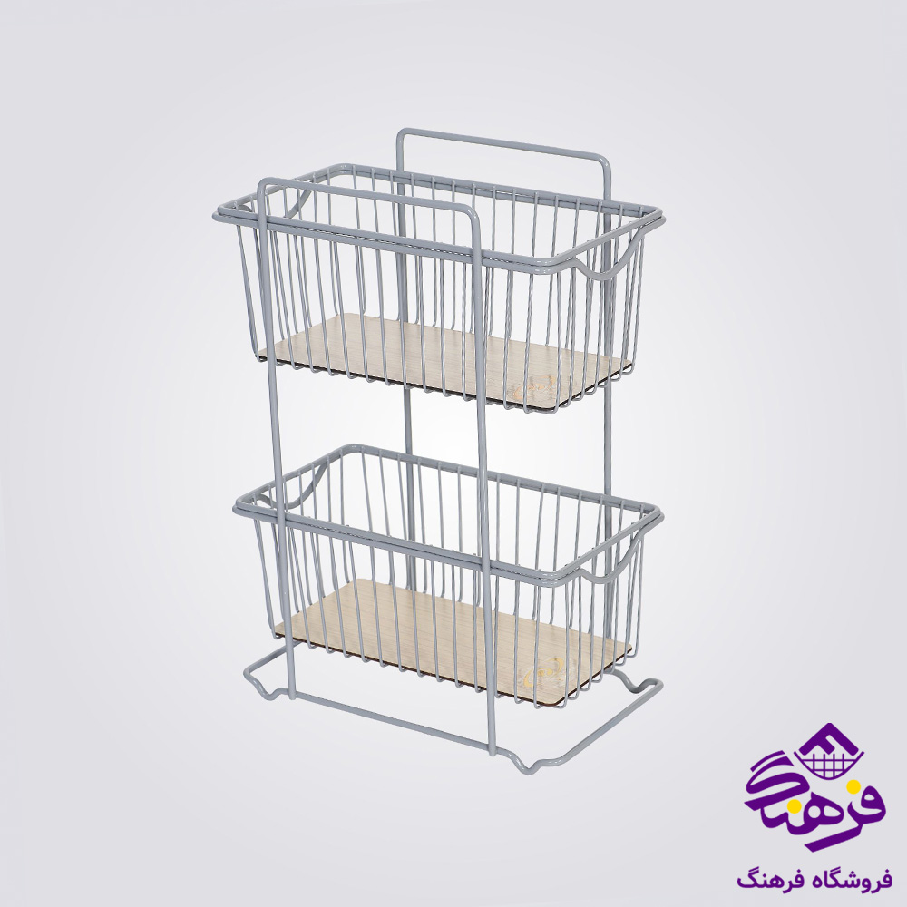 سبد سیب زمینی و پیاز 3 طبقه لیمون
