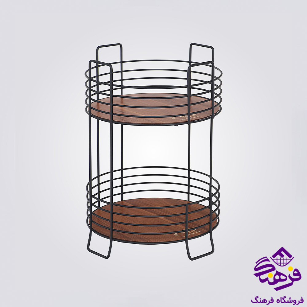 جاپیازی ارغوان 2ط گرد مشکی کاوه 553