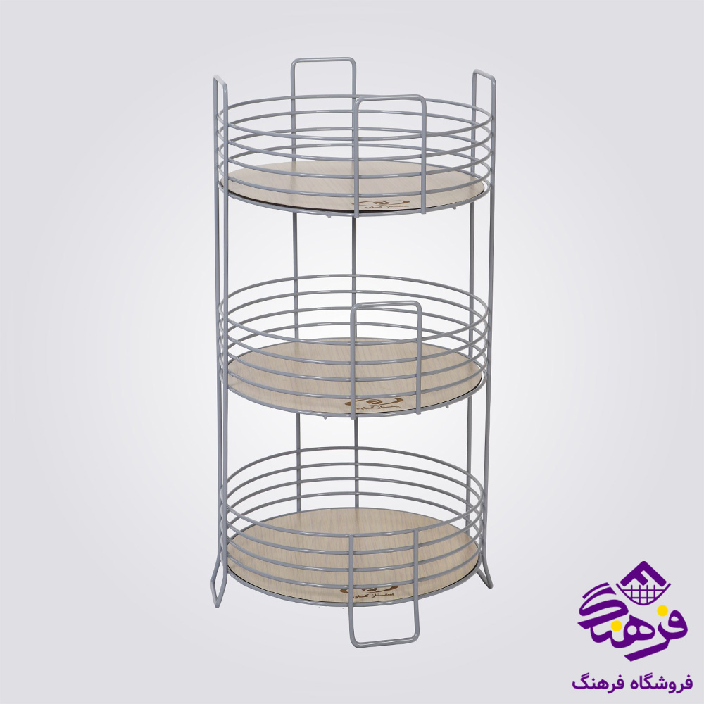 جاپیازی ارغوان 3ط گرد طوسی پیشتاز کاوه 556