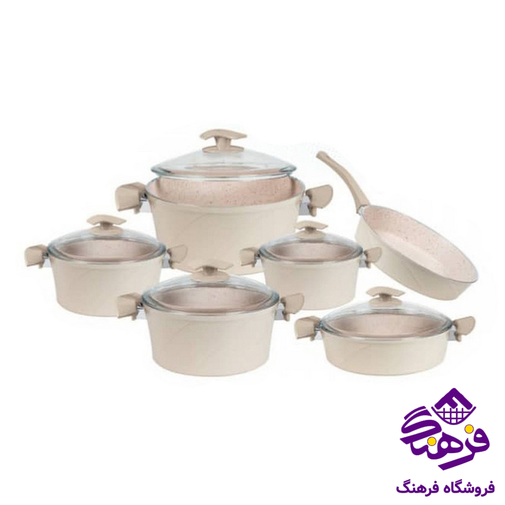 سرویس قابلمه پویان 11پارچه مدل ماریا PMT