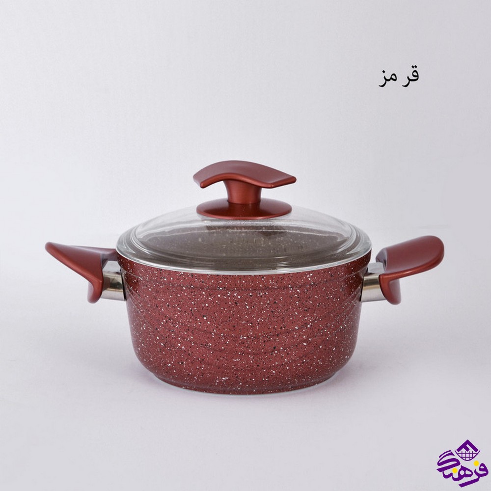 سرویس قابلمه پویان 10پارچه سووینگ Eviz قرمز