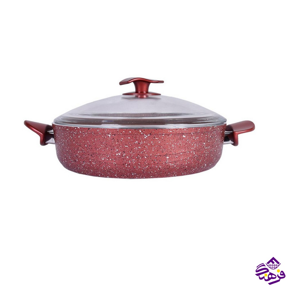 سرویس قابلمه پویان 10پارچه سووینگ Eviz قرمز