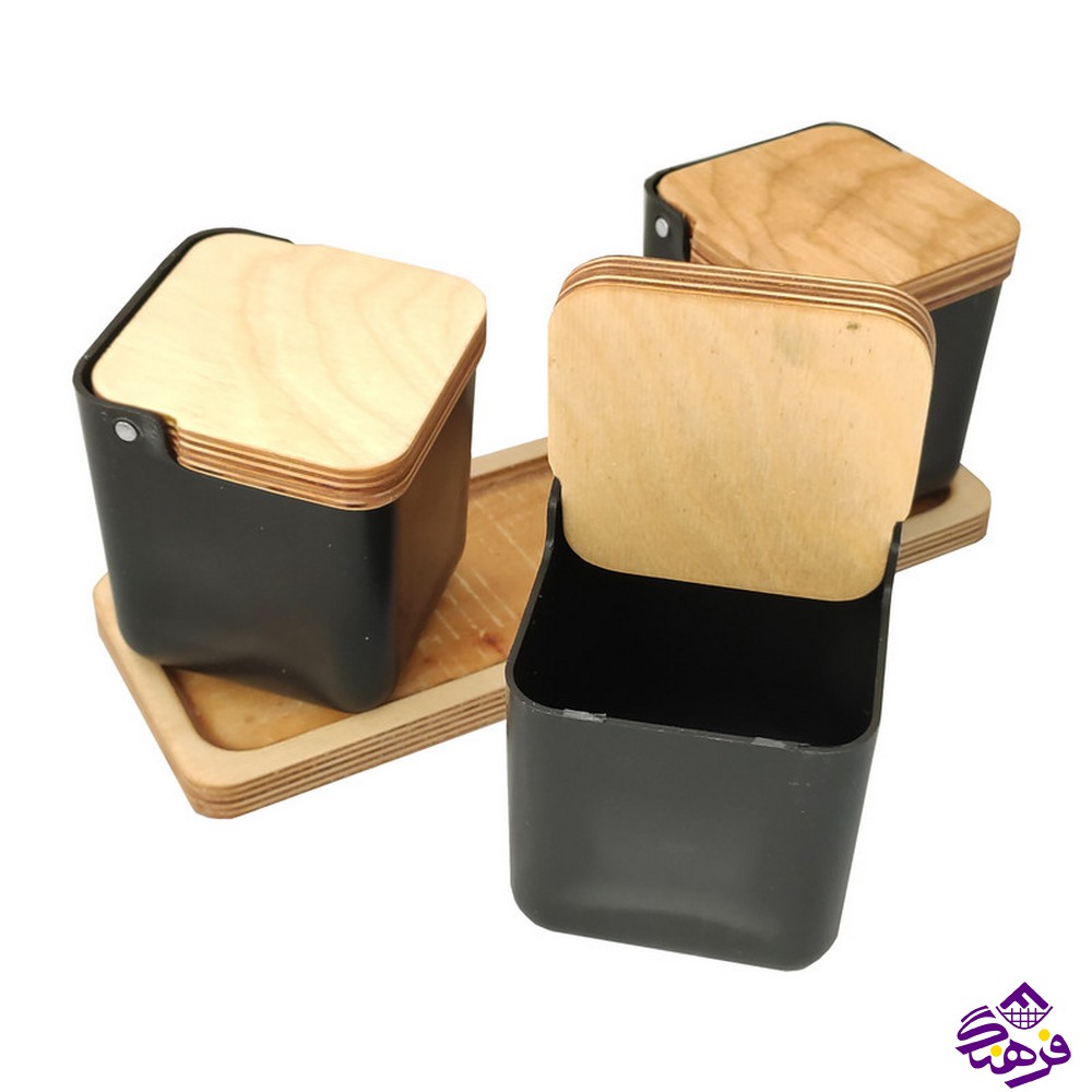 ادویه رایکا کف چوب گرد (3عددی)