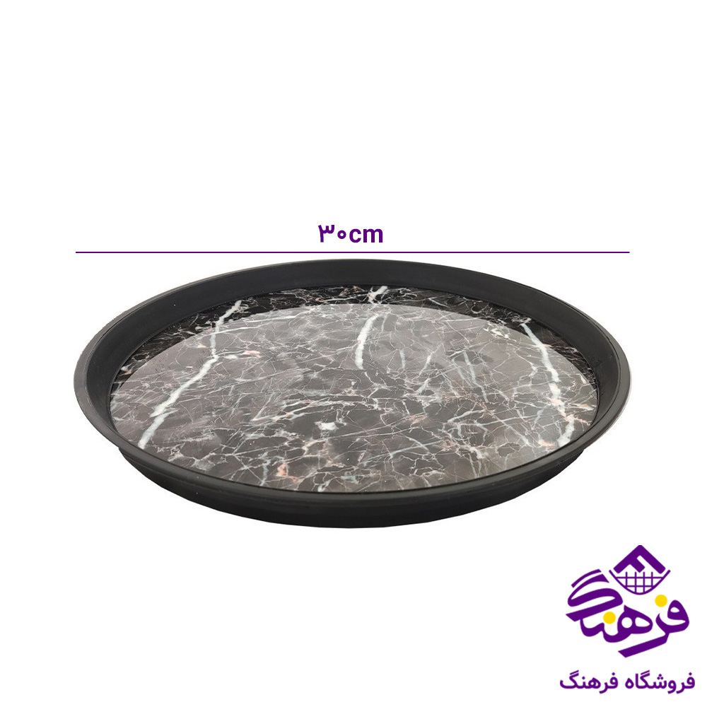 سینی رایکا طرح سنگ گرد بزرگ