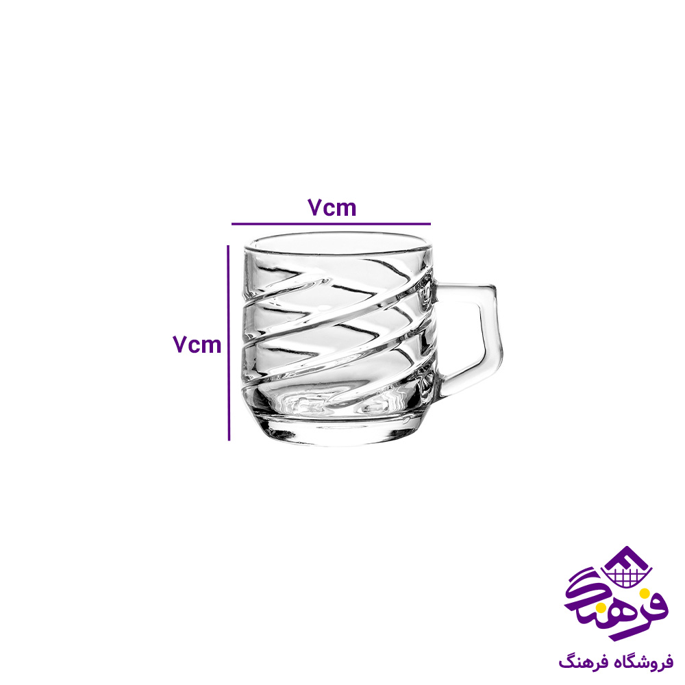 فنجان چين خطي مکس 108.1