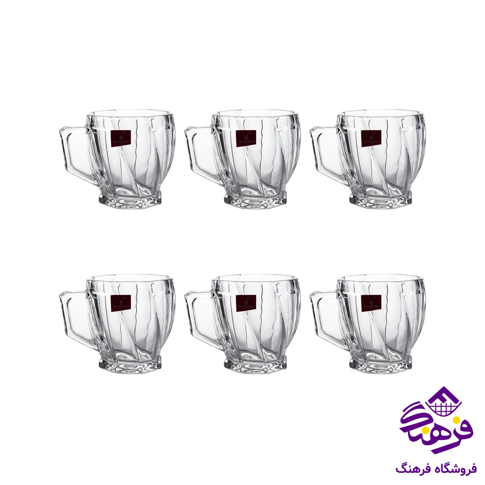 فنجان چين اسکوئر مکس 125