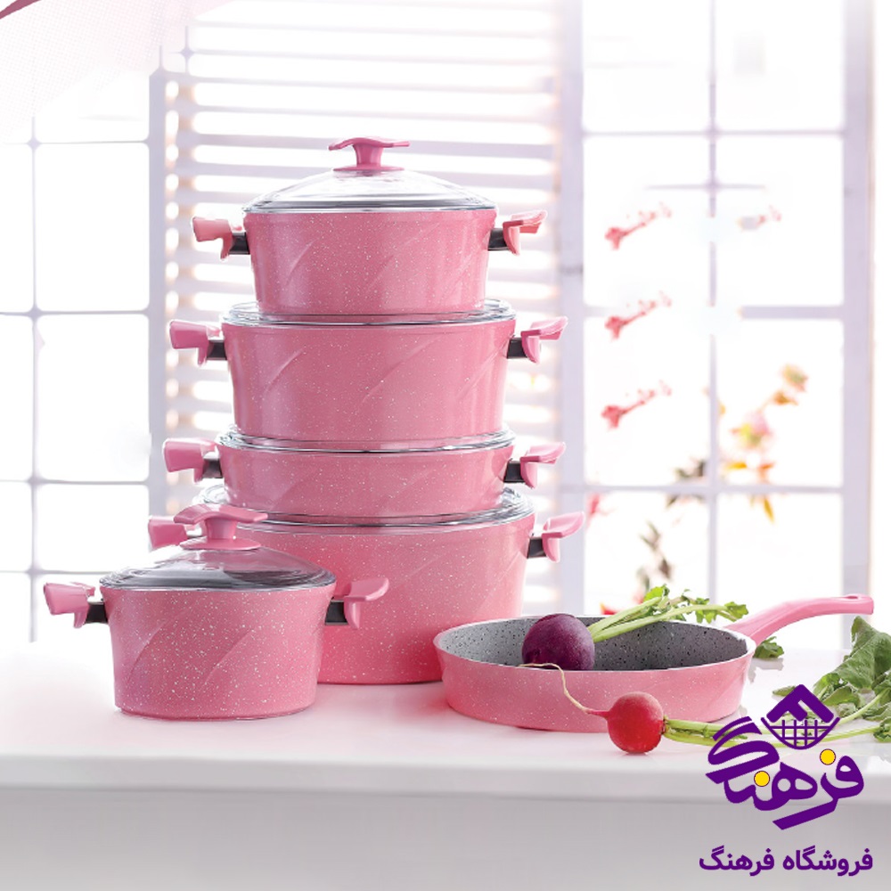 سرویس قابلمه پویان 11پارچه مدل ماریا PMT