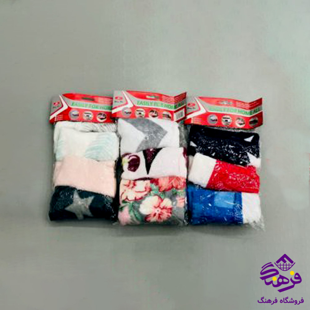 دستمال پتویی (3عددی)