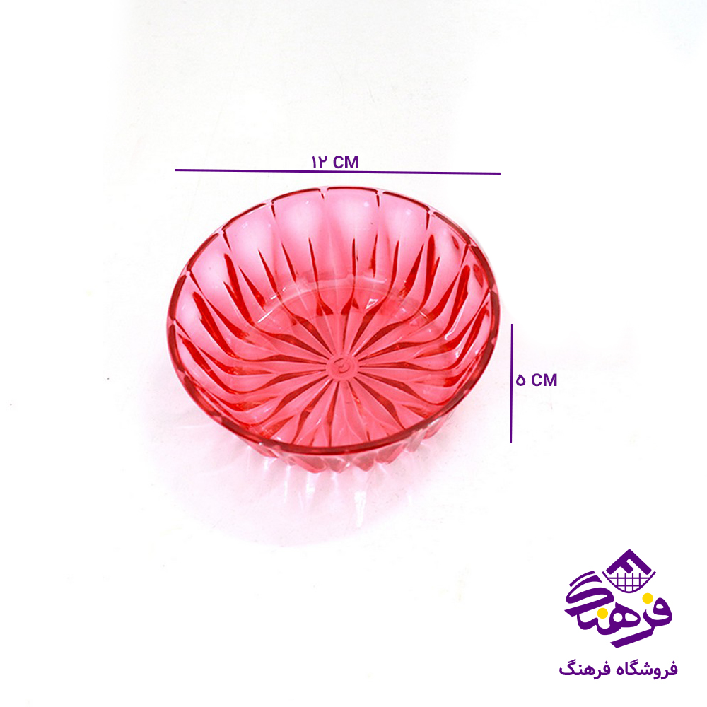 پياله کريستال پارسا رومنس (3عددي)
