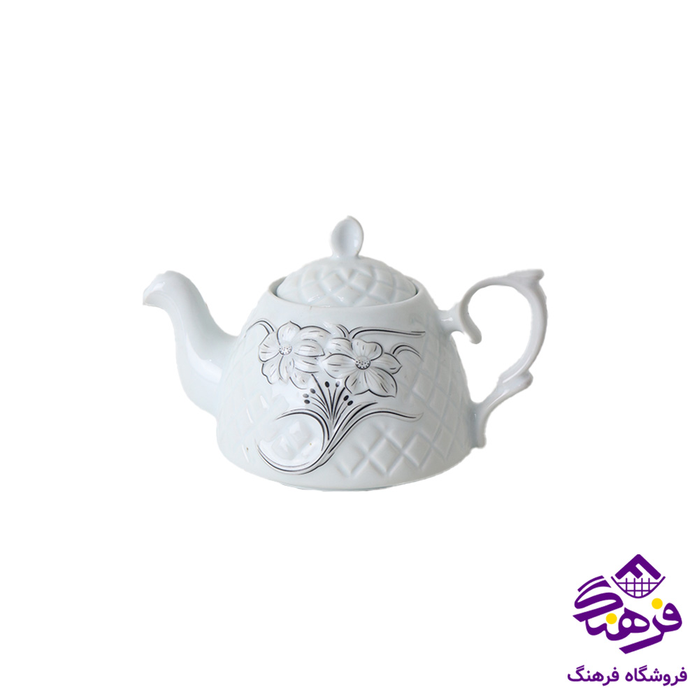 قوری روکتری گل برجسته 245 . 308 24دک