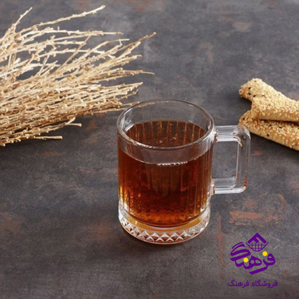 لیوان ارغوان دسته دار کادو زنگان 1426 (6دک)