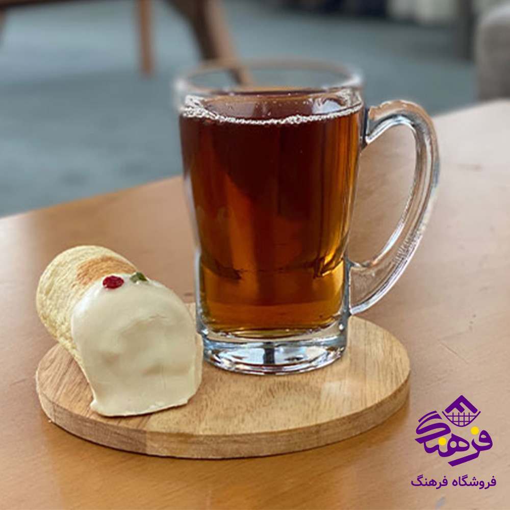 نیم لیوان اپولو دسته دار کادو کاوه (6دک)