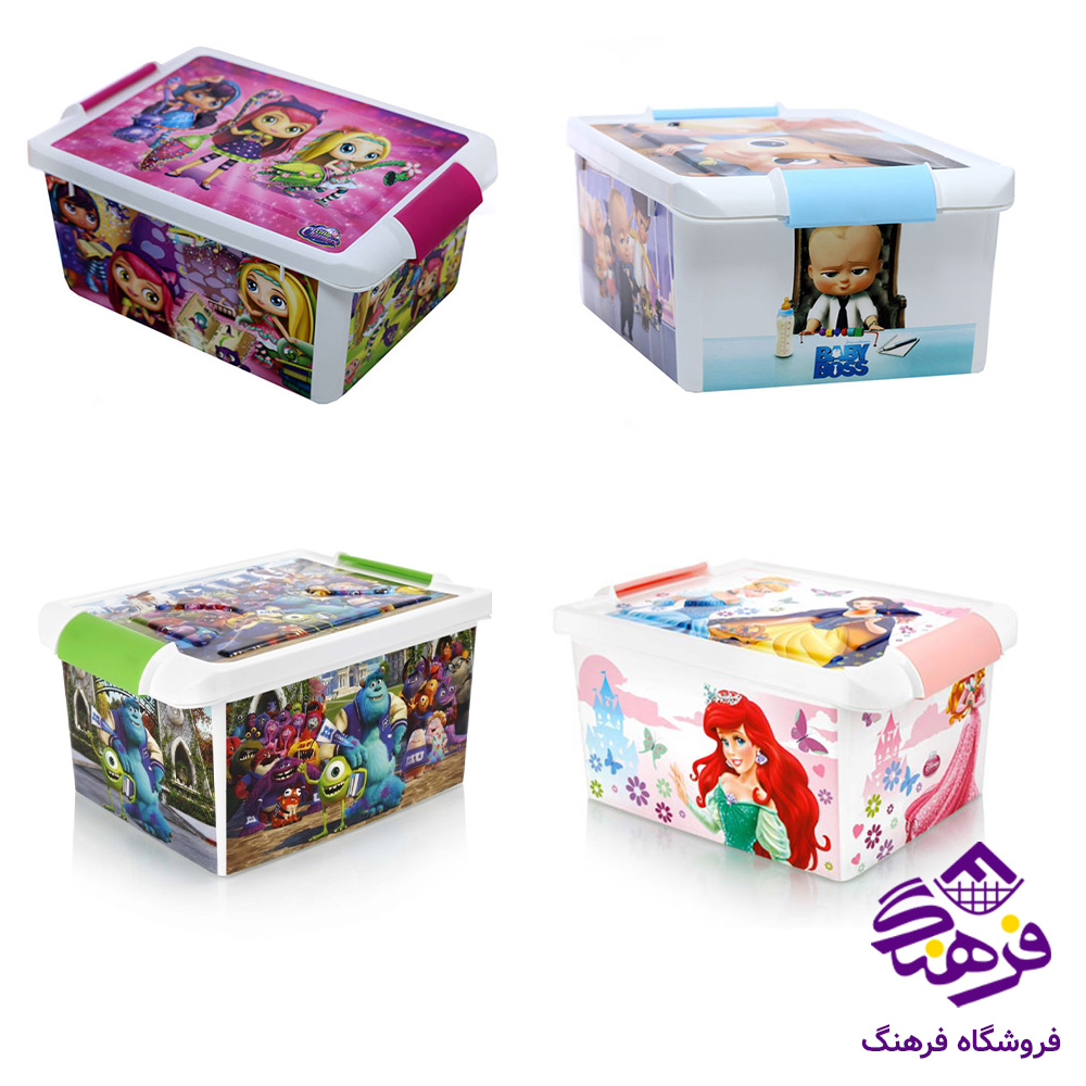 جعبه هومکت طرح دار بزرگ