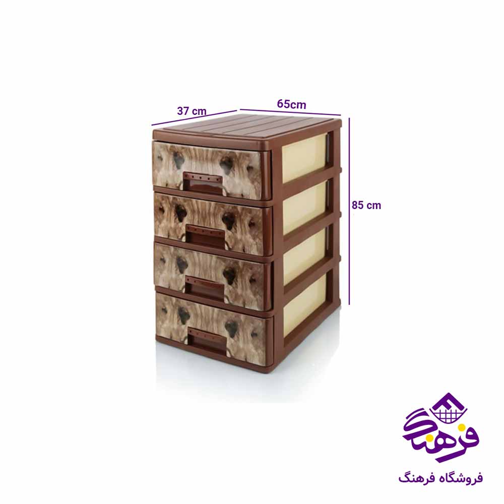 فایل 4 طبقه هومکت مدل سنگ عروسکی 1324