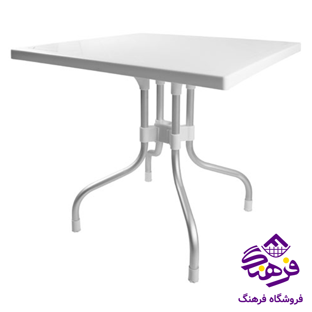 ميز هومکت 4 نفره 80 *80