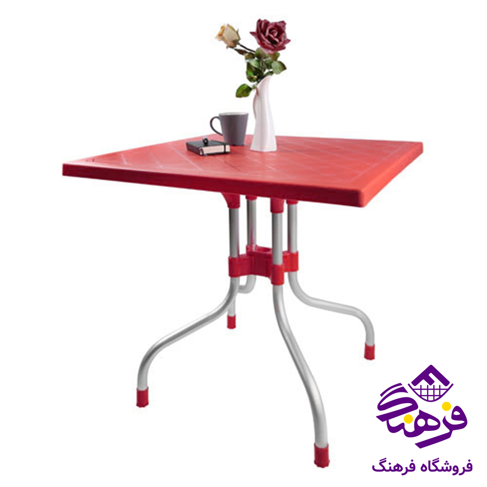ميز هومکت 4 نفره 80 *80