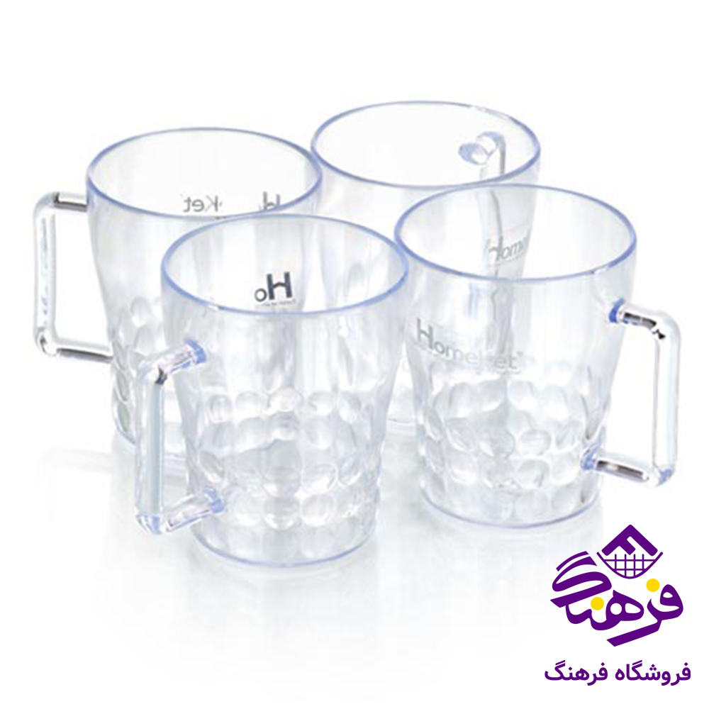 ليوان هومکت مايا شفاف دسته دار