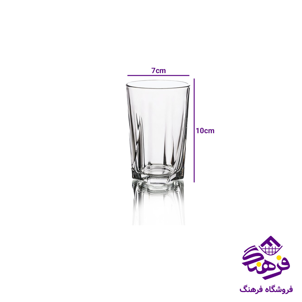 لیوان توسکا اصفهان فله (48عددی)