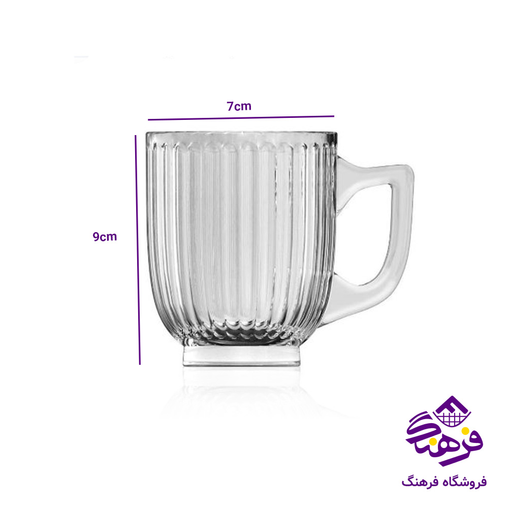 لیوان مانسا دسته دار کادویی اصفهان 496