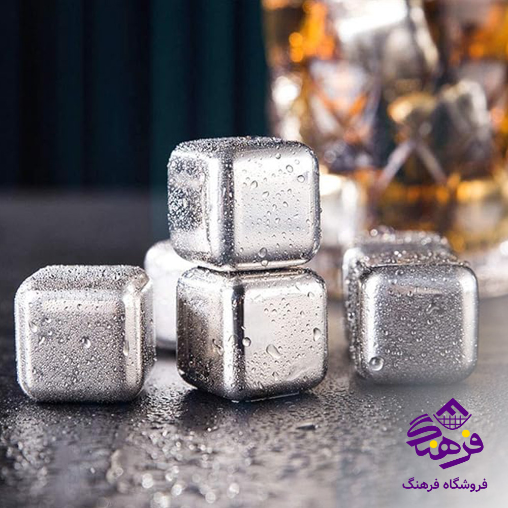 یخ استیل (4 عددی)