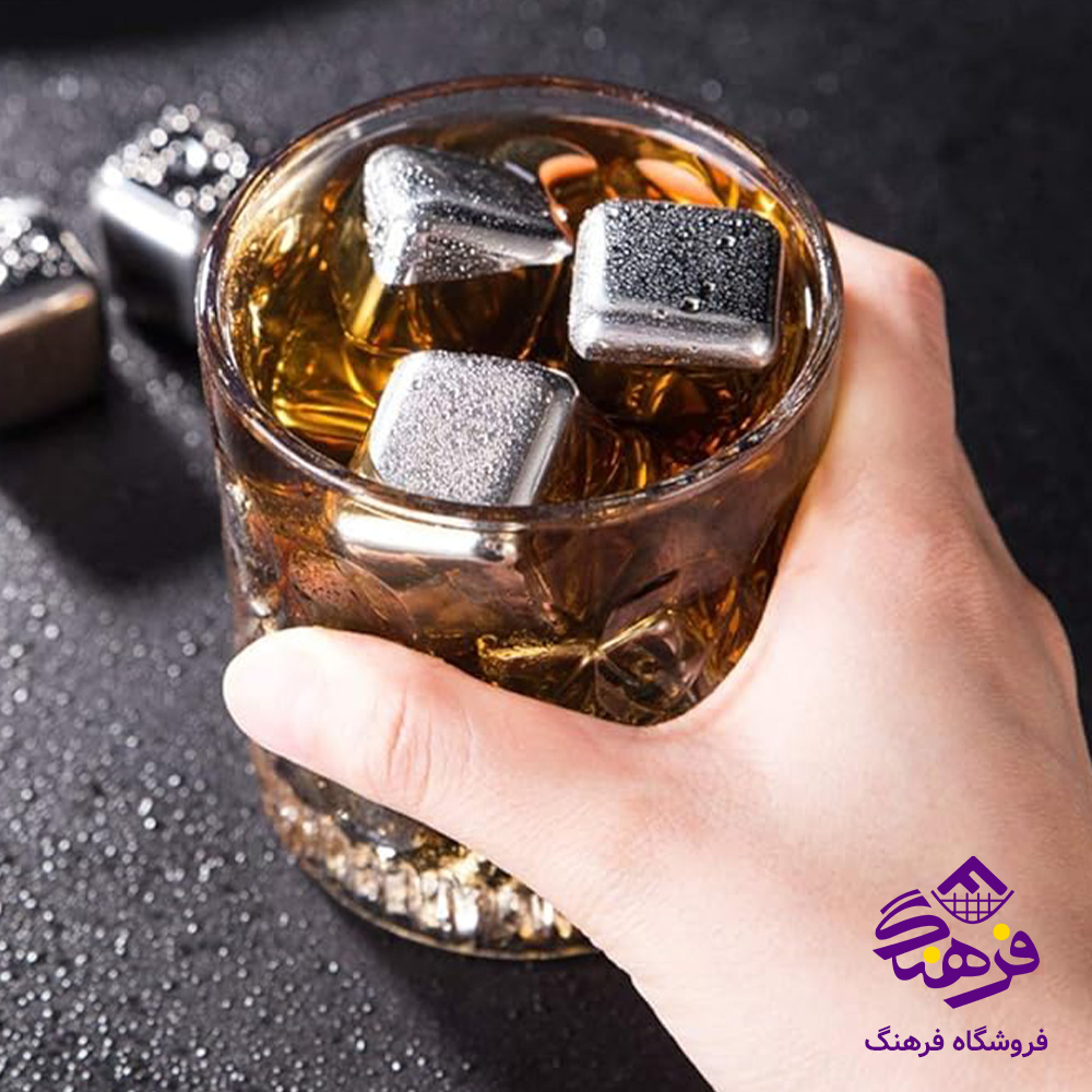 یخ استیل (4 عددی)