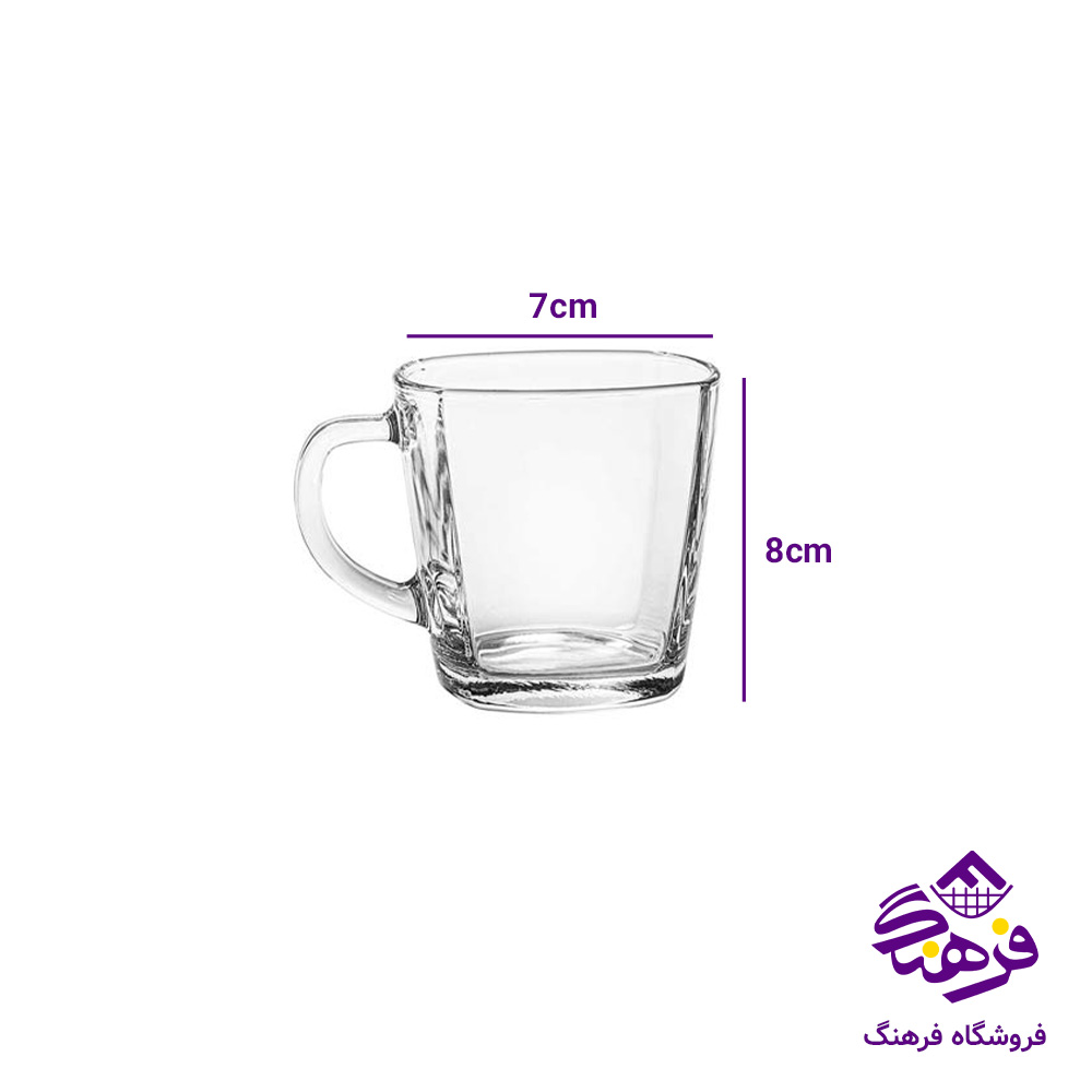 نیم لیوان الین دسته دار کادو کاوه (6دک)