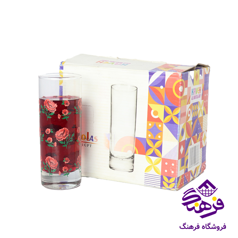 لیوان نیکلاس چاپی کادو کاوه جفتی (6دک)