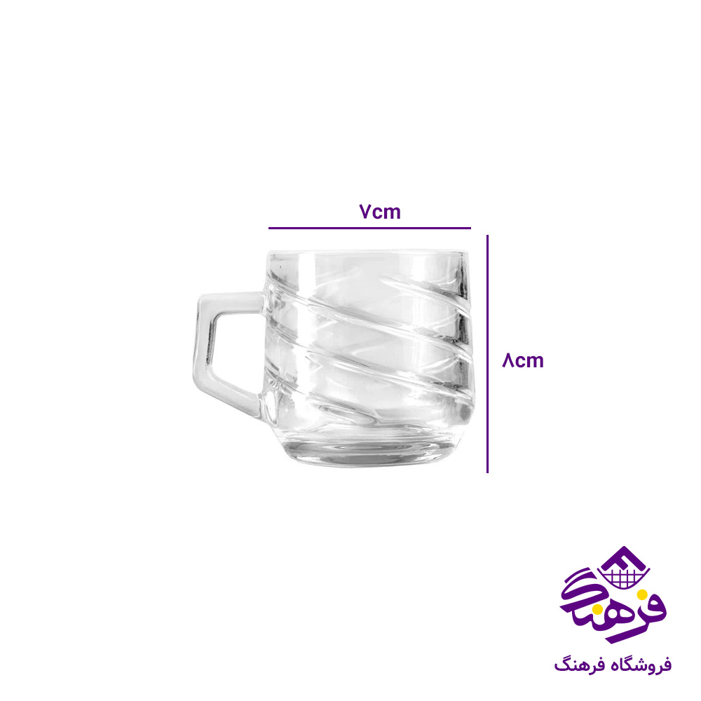 فنجان شارلوت کادو کاوه