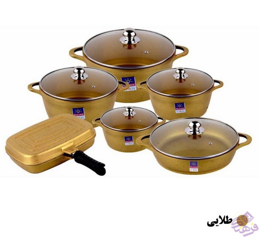 سرویس قابلمه 12پارچه گرانیت خورشید