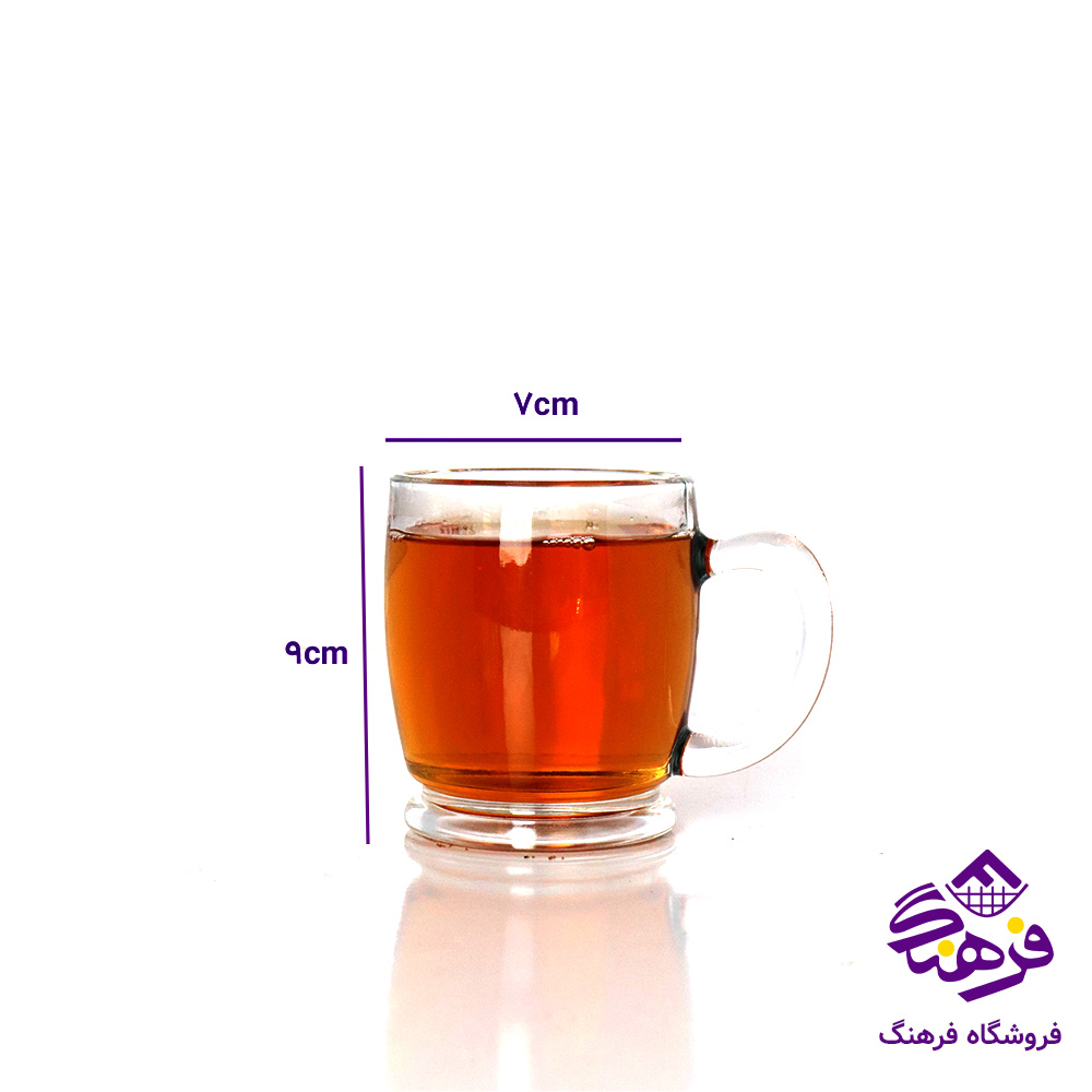 لیوان ویان دسته دار کادو زنگان 1424 (جفتی) (12ج دک)
