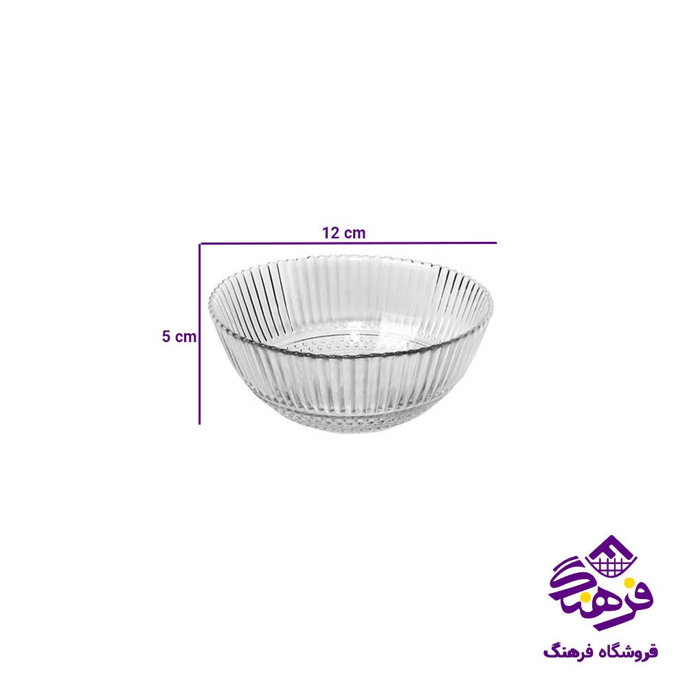 پیاله بلور کاوه مدل اونیکس 12 (6 عددی)