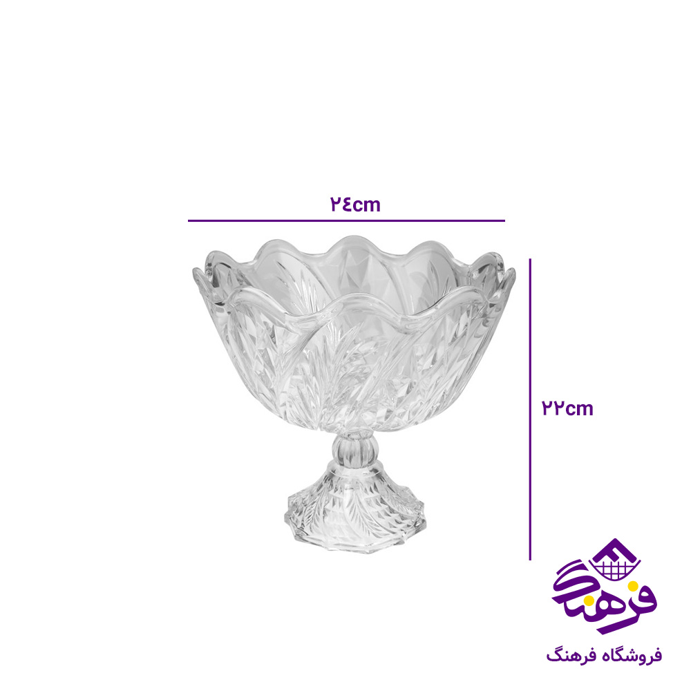 کاسه اجیل تویو پایه دار کادو اصفهان (4دک)161