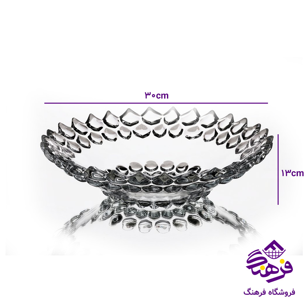 کاسه نیم گود یاقوت کادو اصفهان (6دک) 905